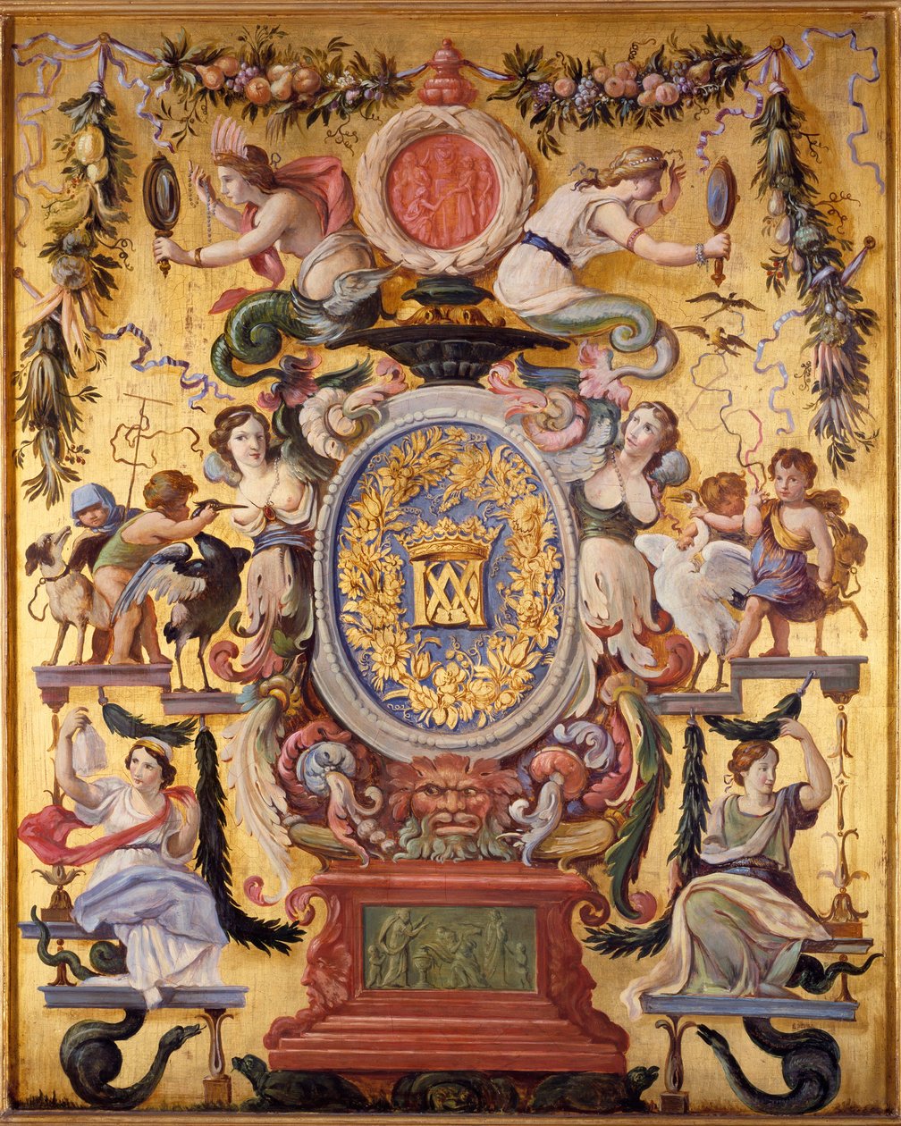 Decorative Panel from the Cabinet of the Meilleraye Marechale at the Pavillon de l
