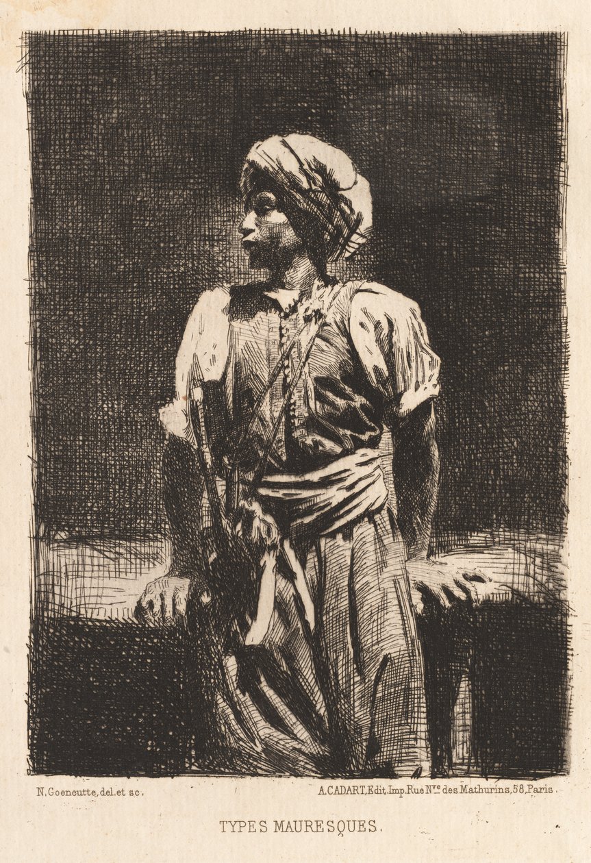 Moorish Types by Norbert Goeneutte
