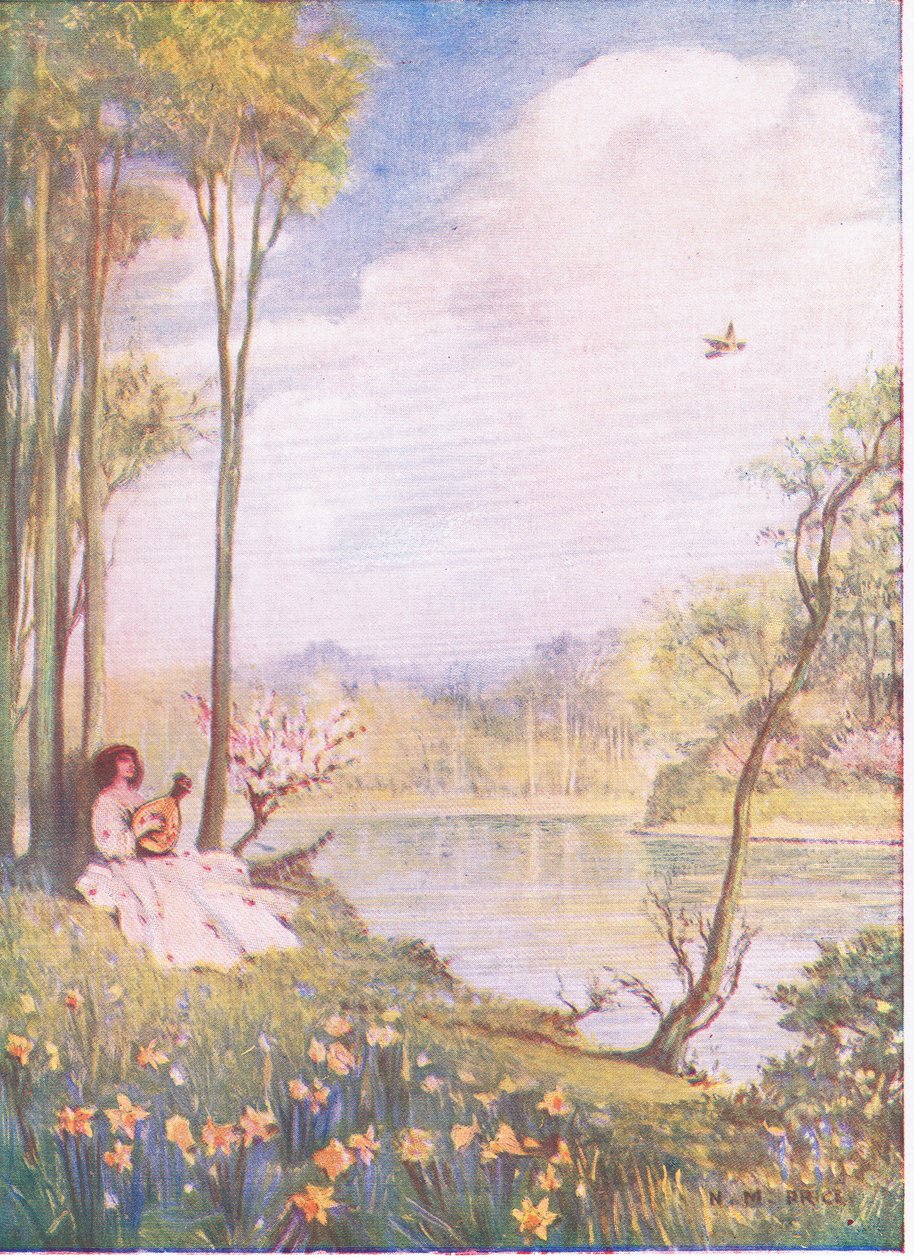 Spring Song: "To think of it is to be happy with the Innocence of pure joy" by Norman Mills Price