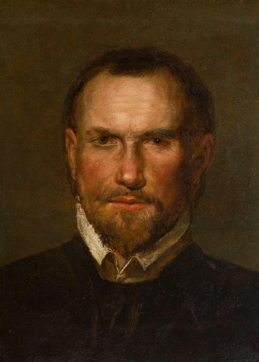 Portrait of an unknown bearded man by Northern Italian School