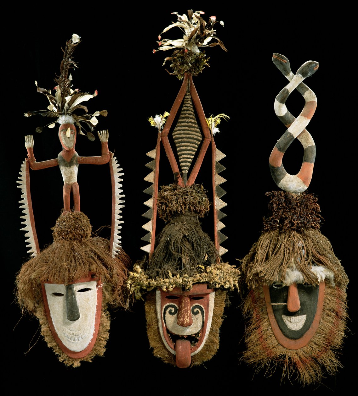 Dance Masks, Tolai, New Britain by Oceanic