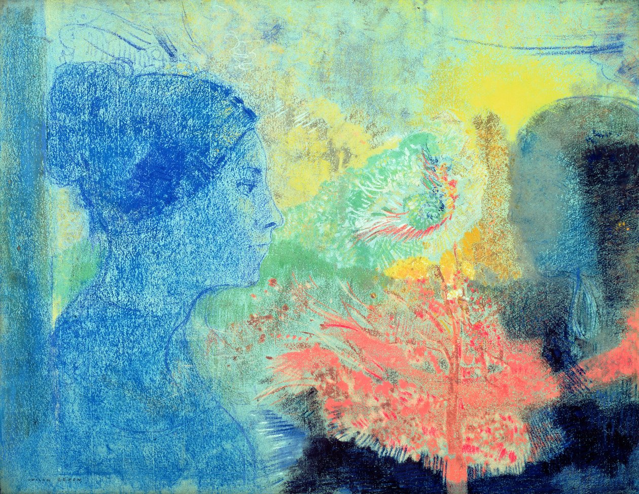 Shades of Sleep by Odilon Redon
