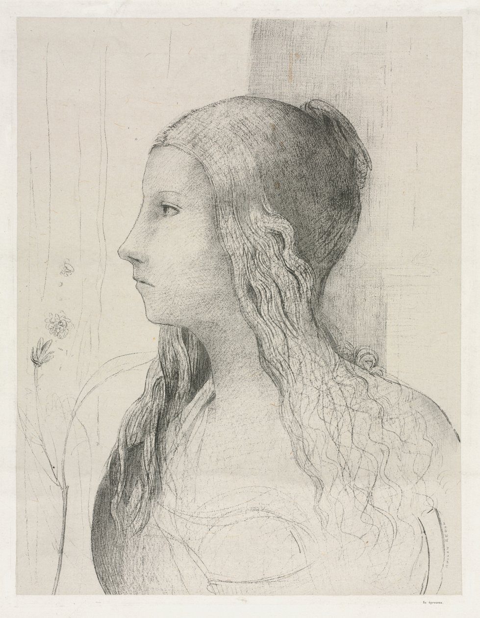 Brunnhilde in Twilight of the Gods by Odilon Redon