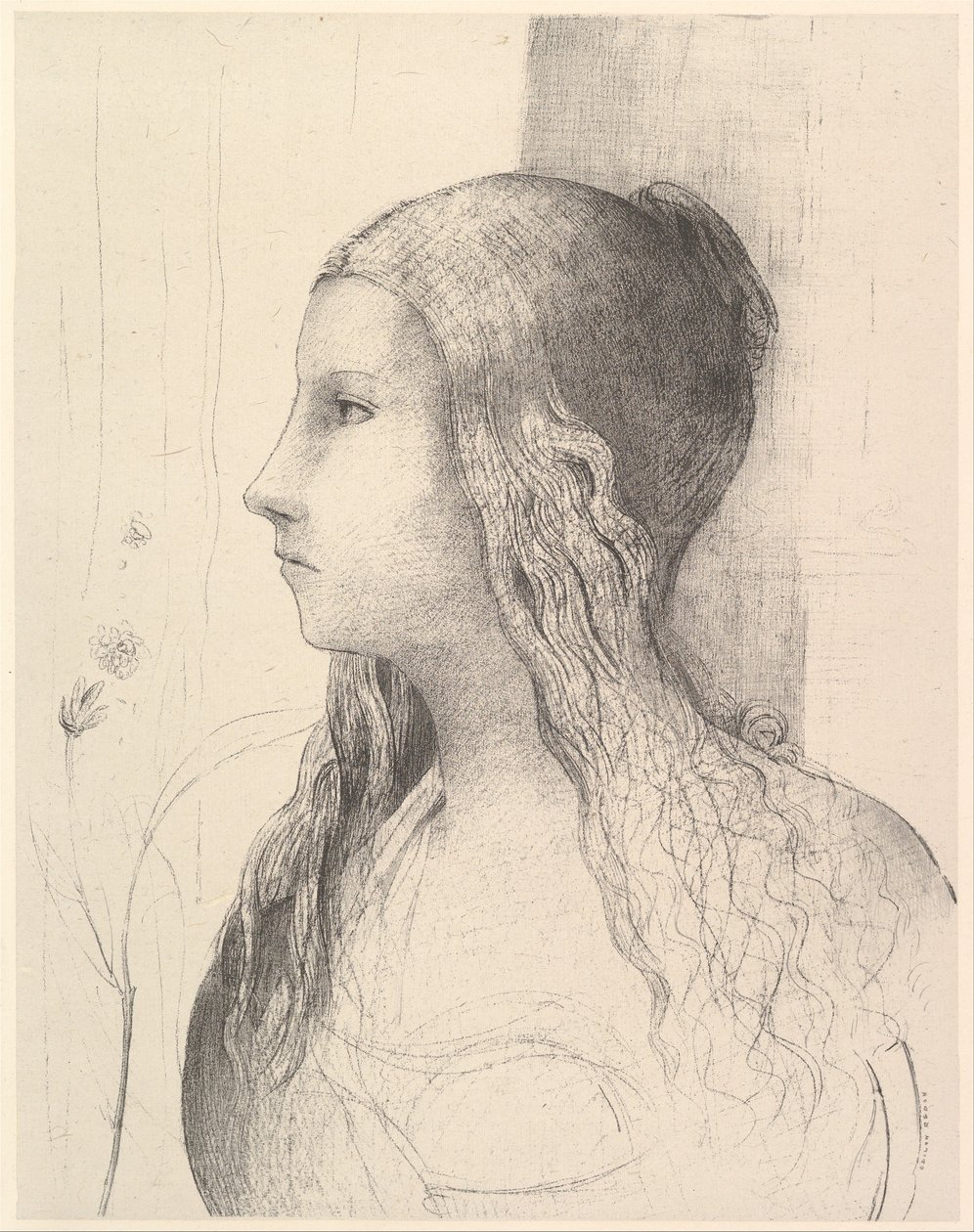 Brunnhilde (The Twilight of the Gods) by Odilon Redon