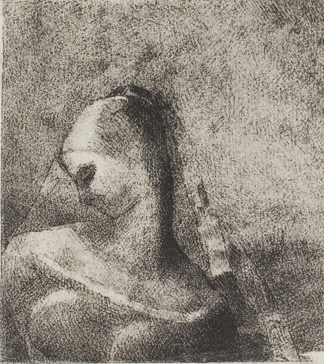 Helen - Ennoia (plate 10 of 24) by Odilon Redon