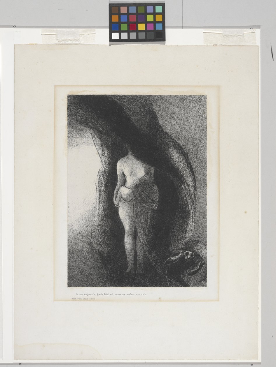 I Am Always The Great Isis! by Odilon Redon