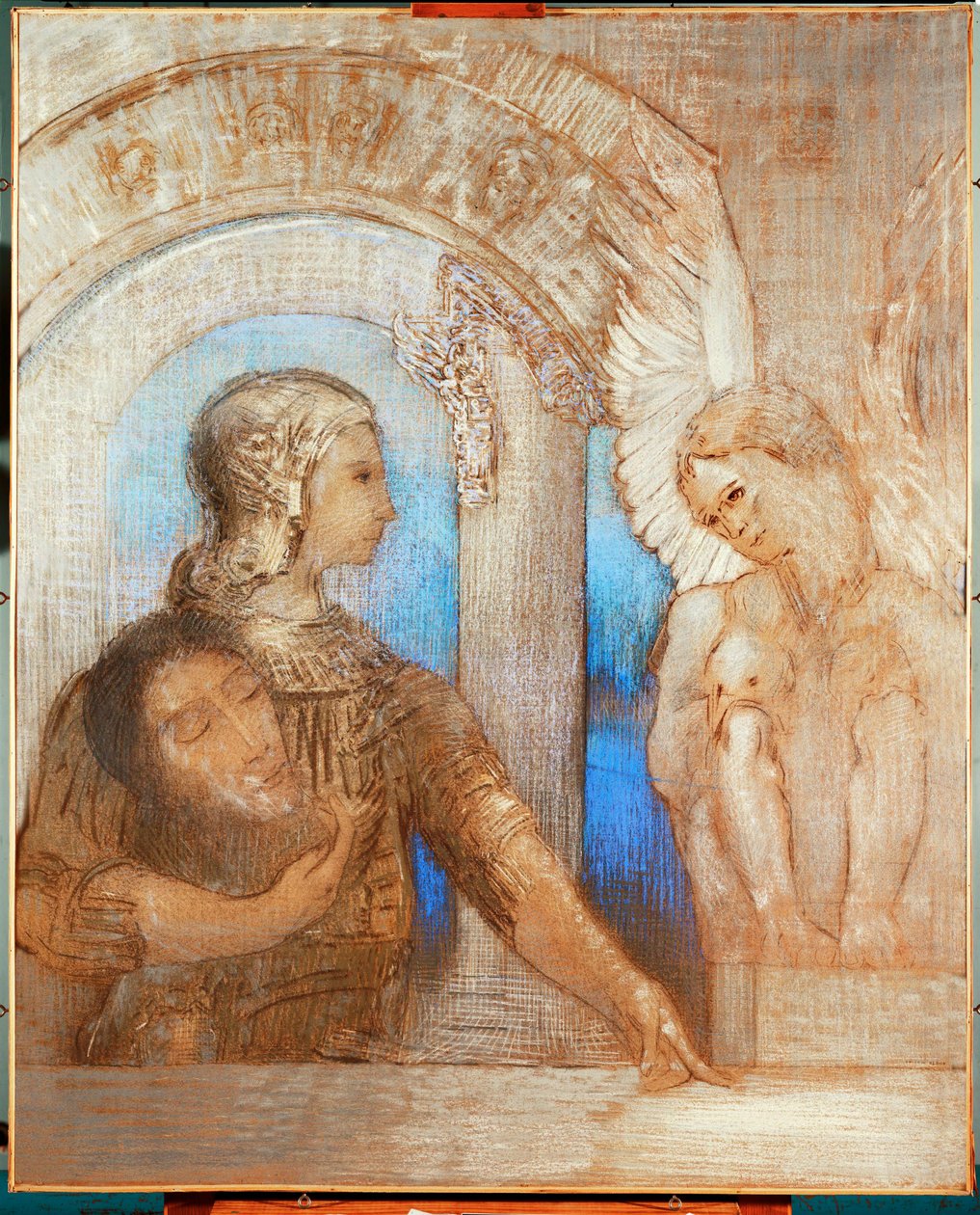 The Mystic Knight by Odilon Redon