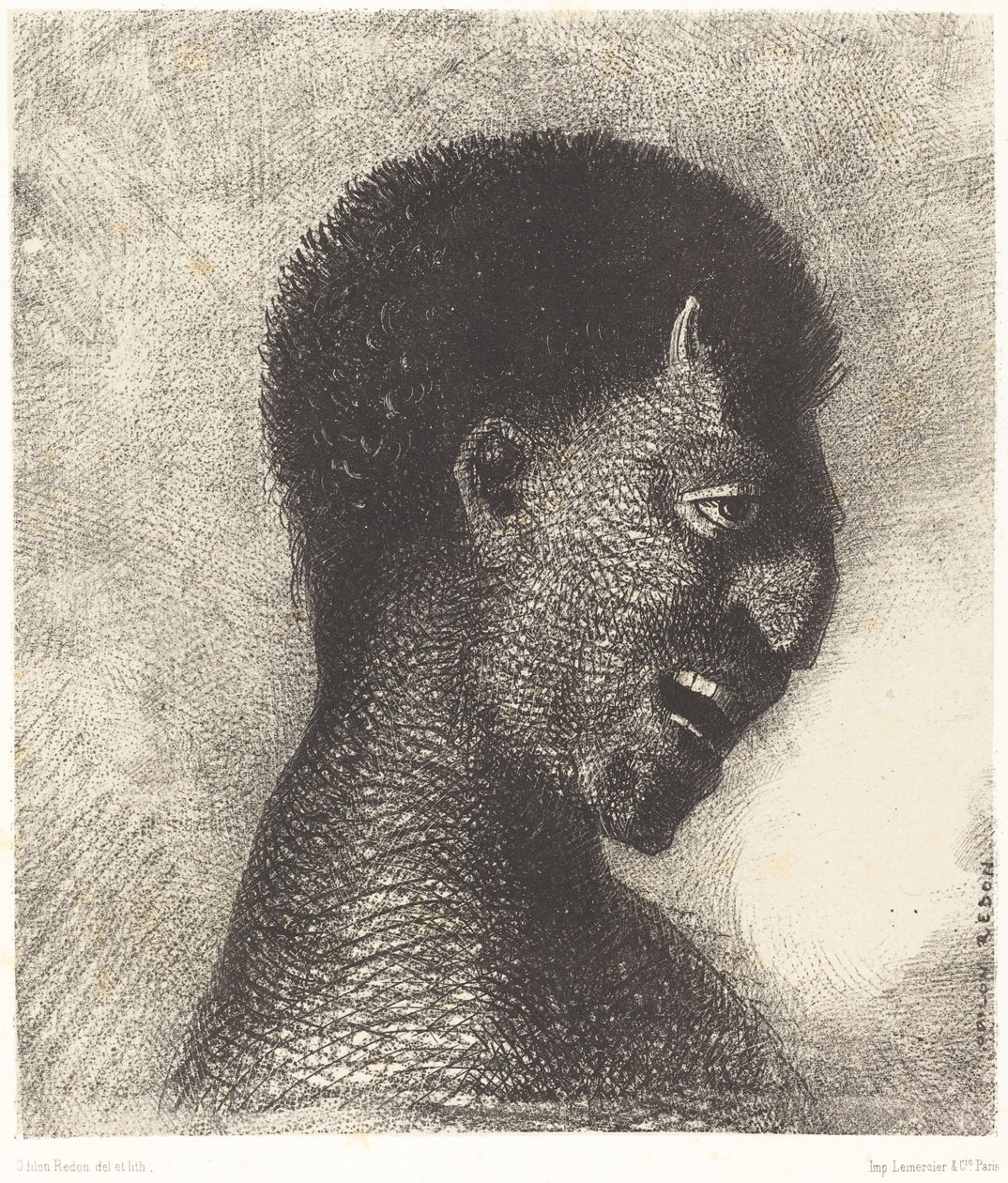 The Satyr with the Cynical Smile by Odilon Redon