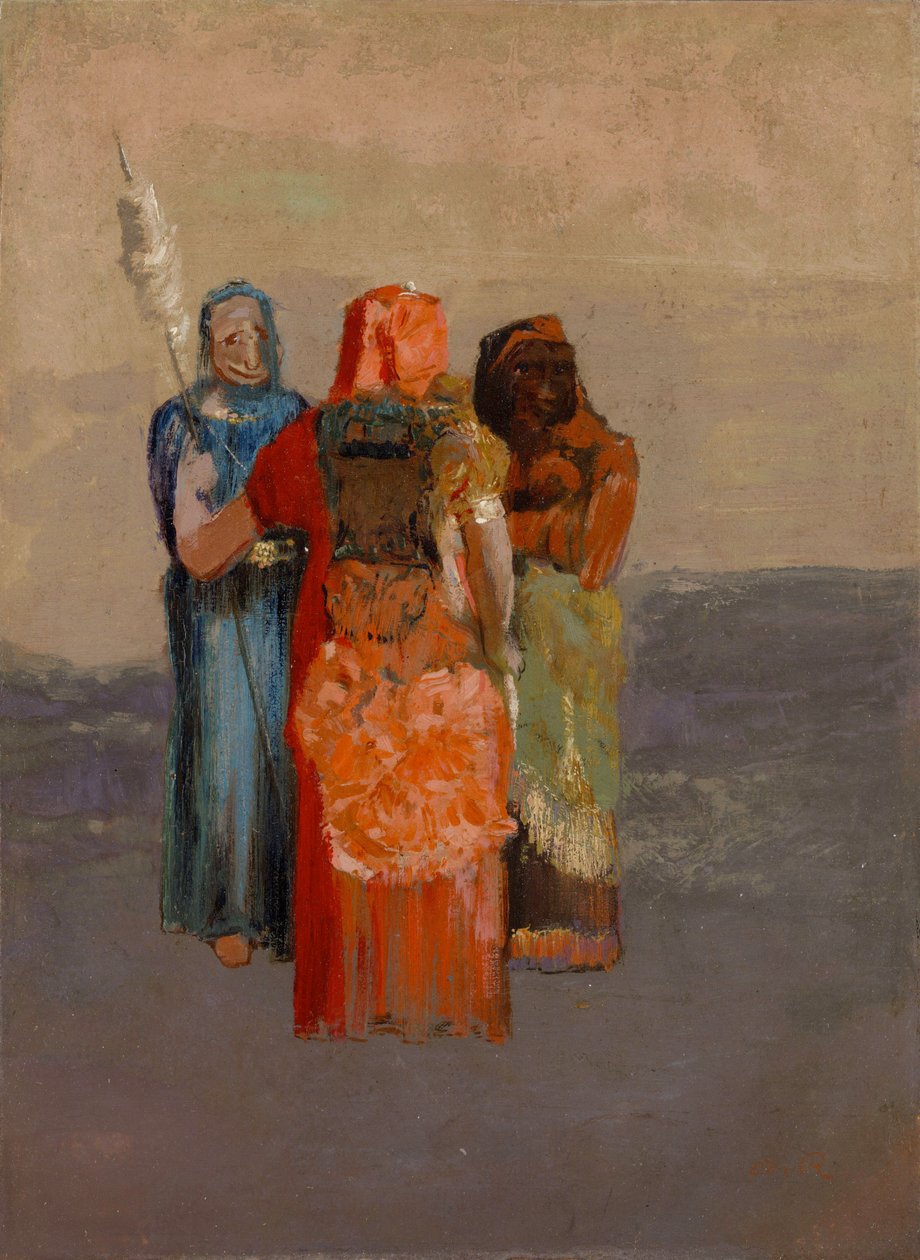 The Three Fates by Odilon Redon