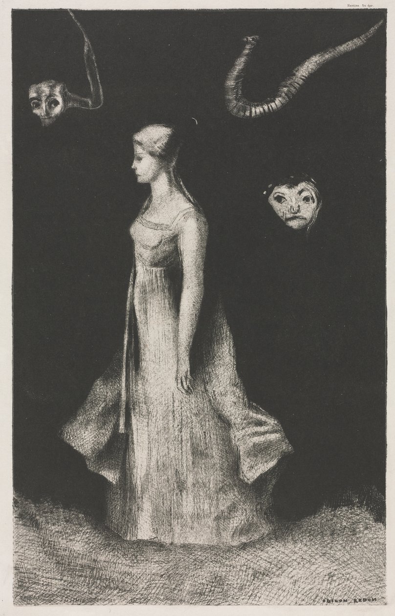 Obsession by Odilon Redon