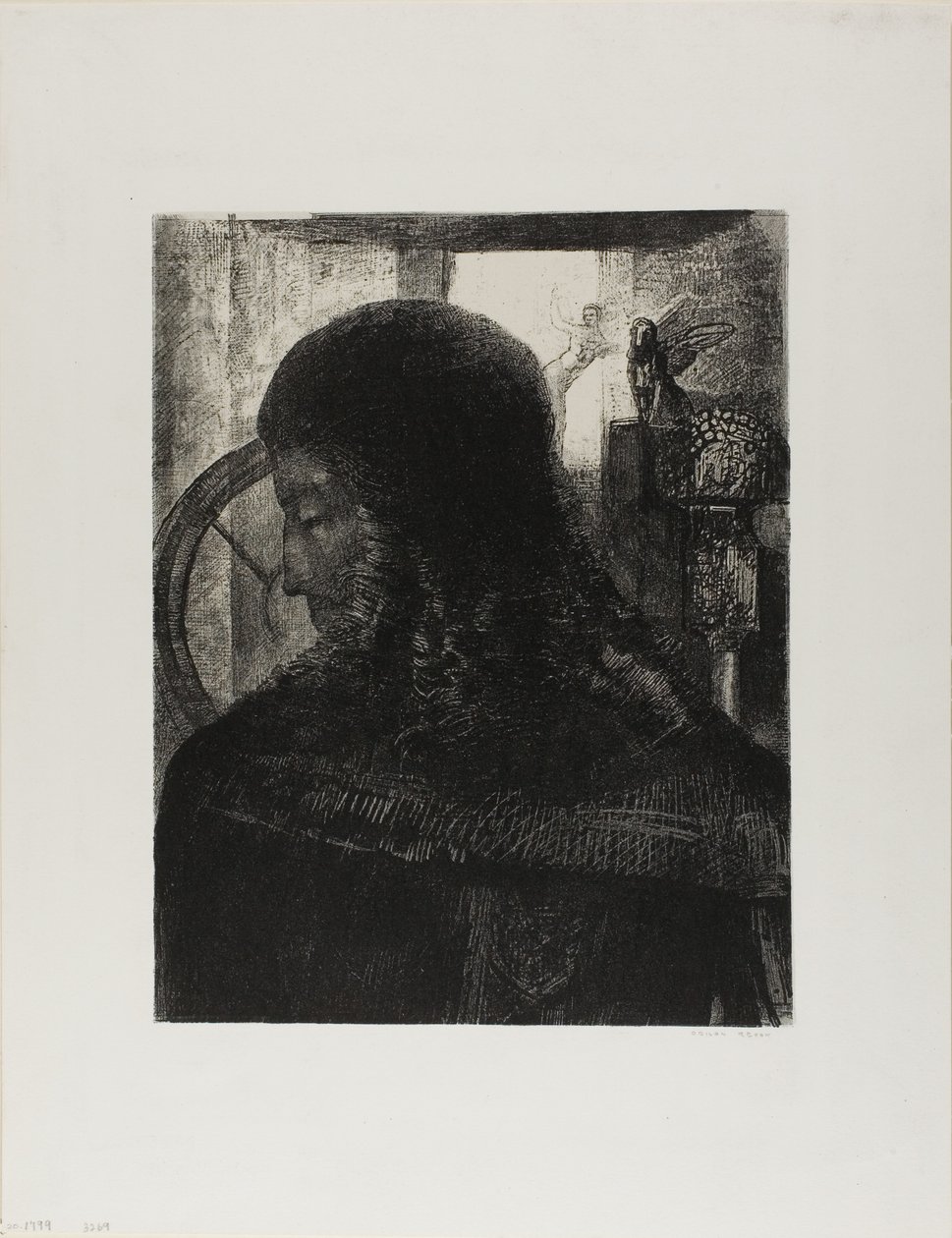 Old Knight by Odilon Redon