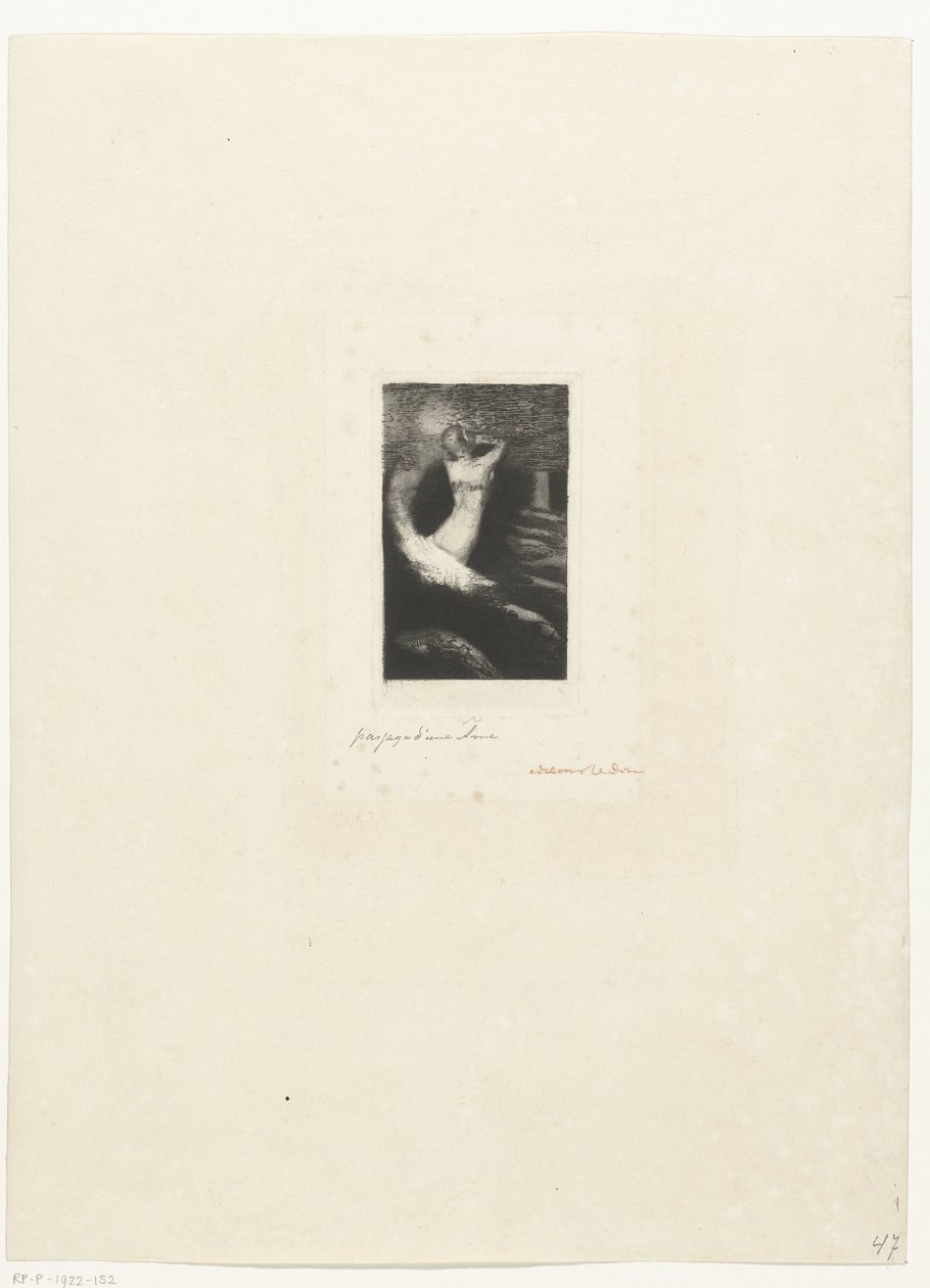 Passage of a Soul by Odilon Redon