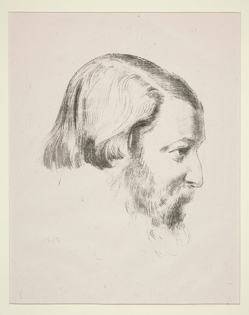 Portrait of Paul Sérusier by Odilon Redon
