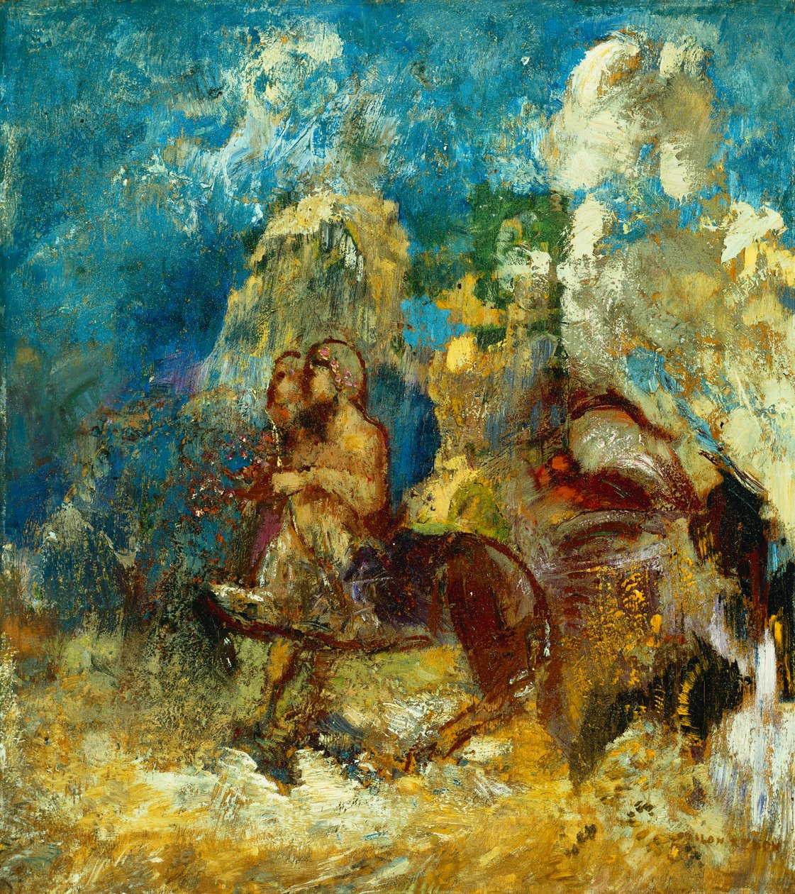 The Centaur by Odilon Redon: Premium art reproduction