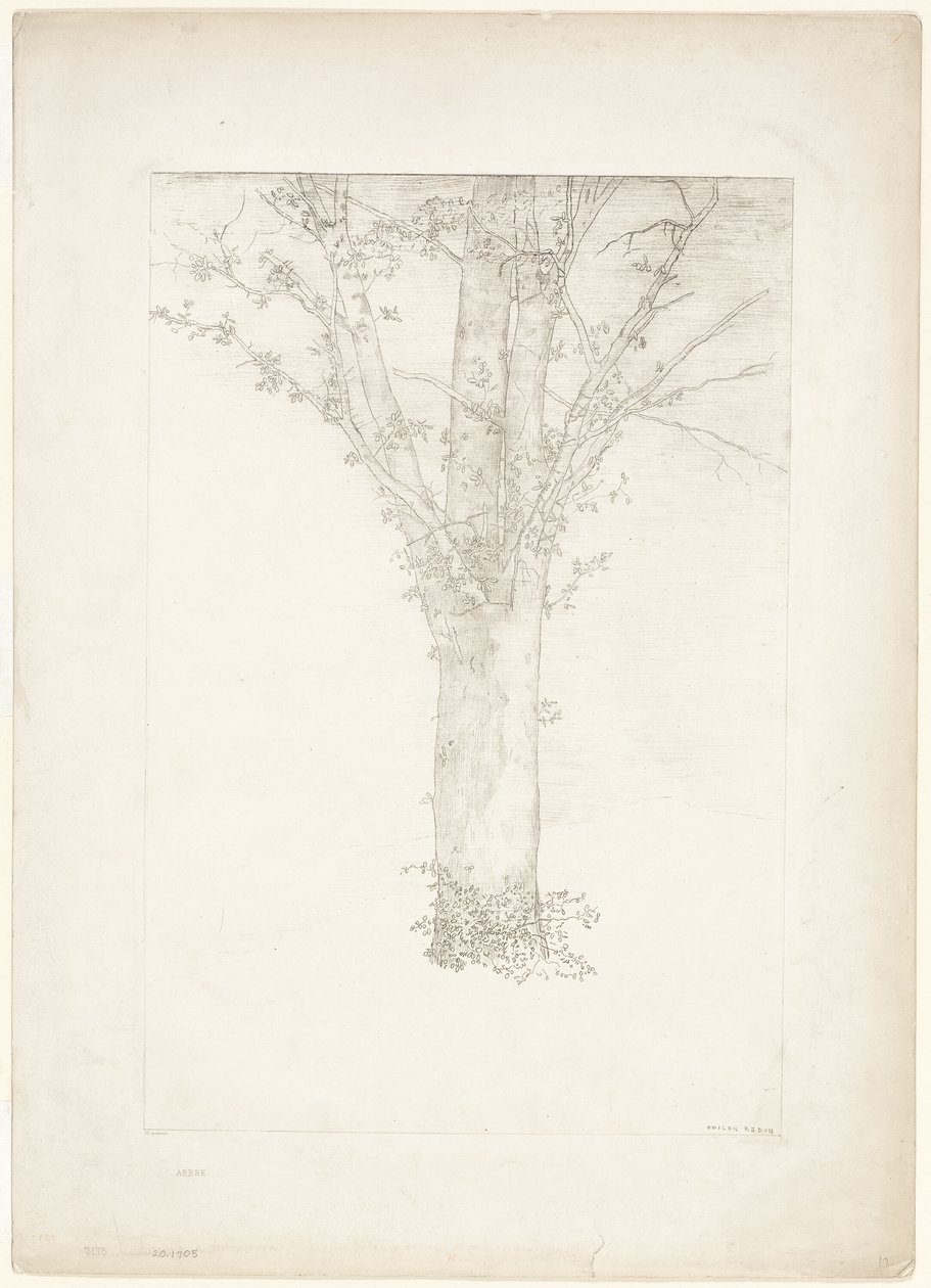 Tree by Odilon Redon