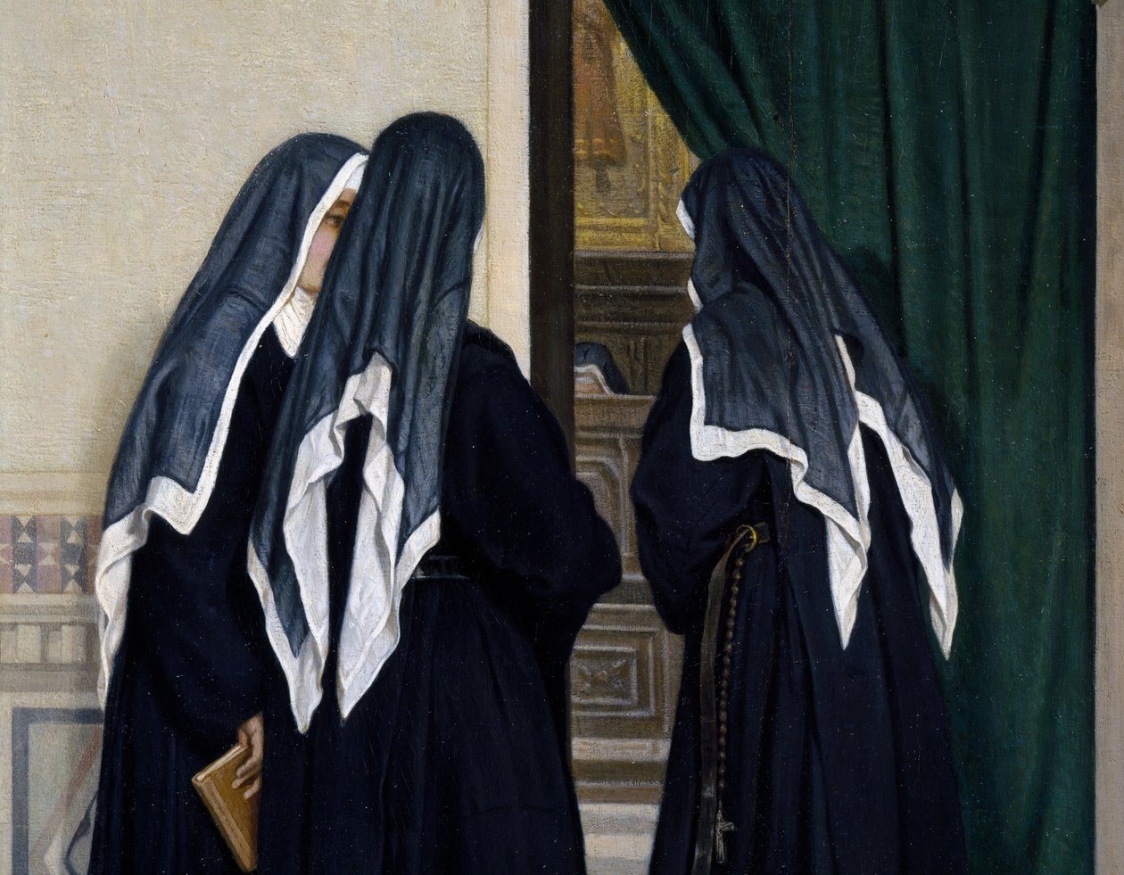 At the Chorus by Odoardo Borrani