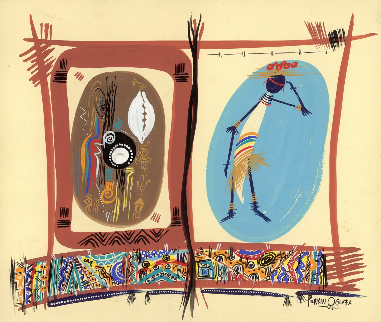 Element of Black Culture, 2005 by Oglafa Ebitari Perrin