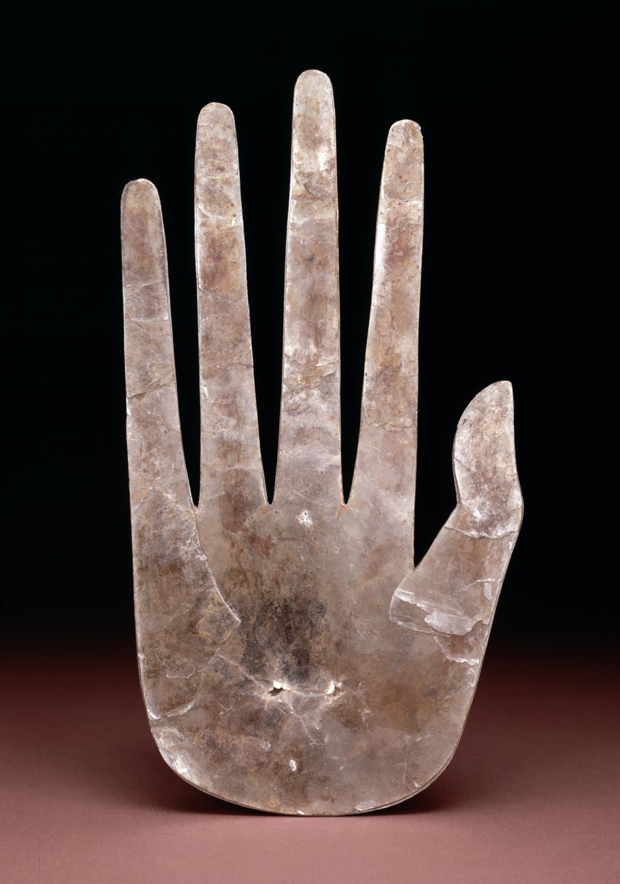 Hand-Shaped Cutout (200 BC-400 AD) by Ohio Hopewell culture