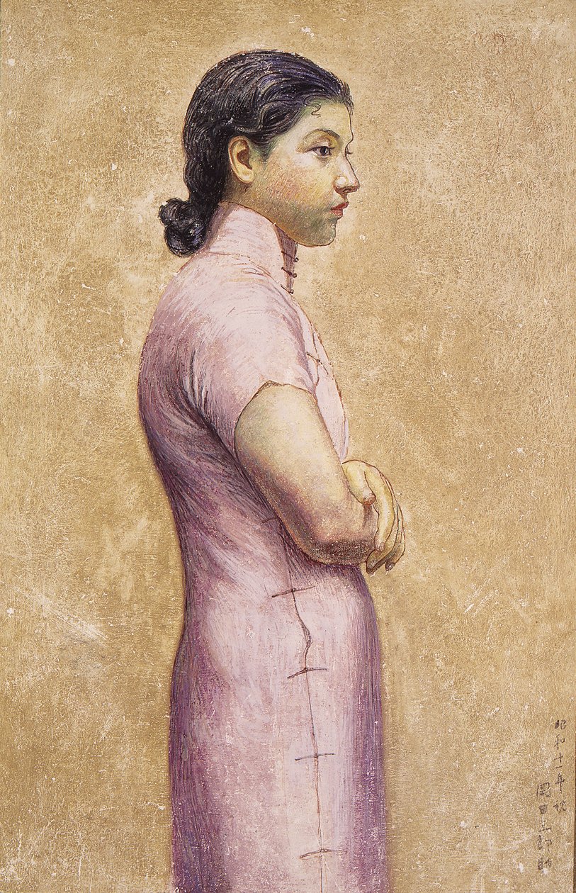 Portrait of a Woman by Okada Saburosuke