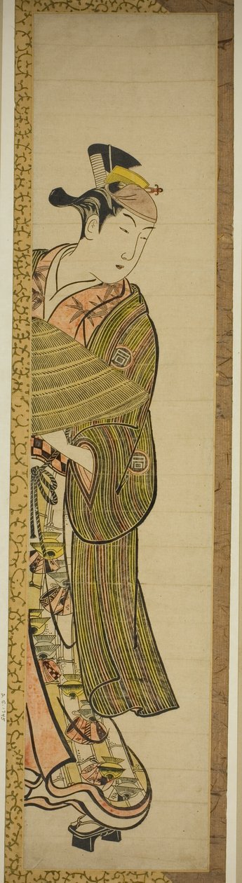 The Actor Sanogawa Ichimatsu I in an Unidentified Role by Okumura Masanobu