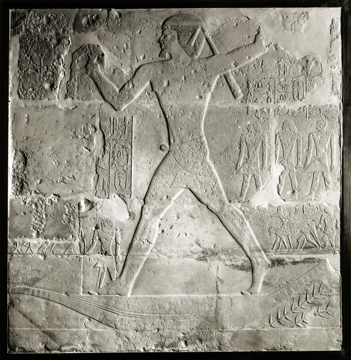 Nobleman Hunting on the Nile, 2600-2500 BC by Old Kingdom Egyptian