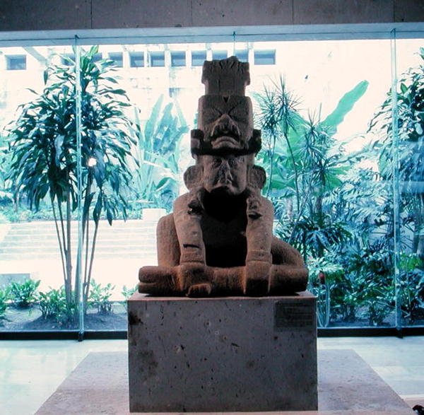 Monument 1 from San Martin Pajapan, Pre-Classic Period by Olmec Olmec