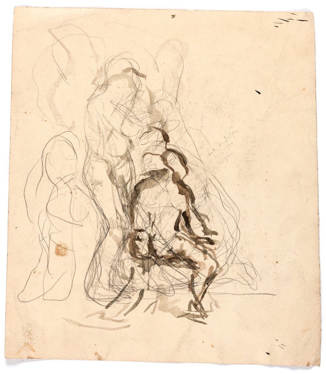 Loose Composition Study by Oluf Hartmann