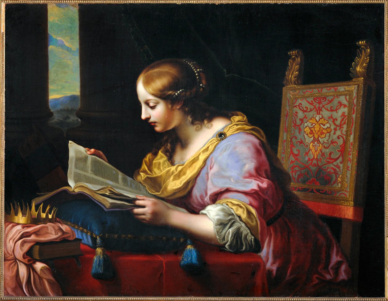 Saint Catherine Hypatia by Onorio Marinari