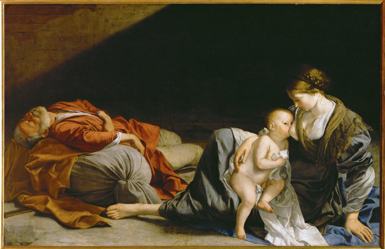 Rest During the Flight to Egypt by Orazio Gentileschi