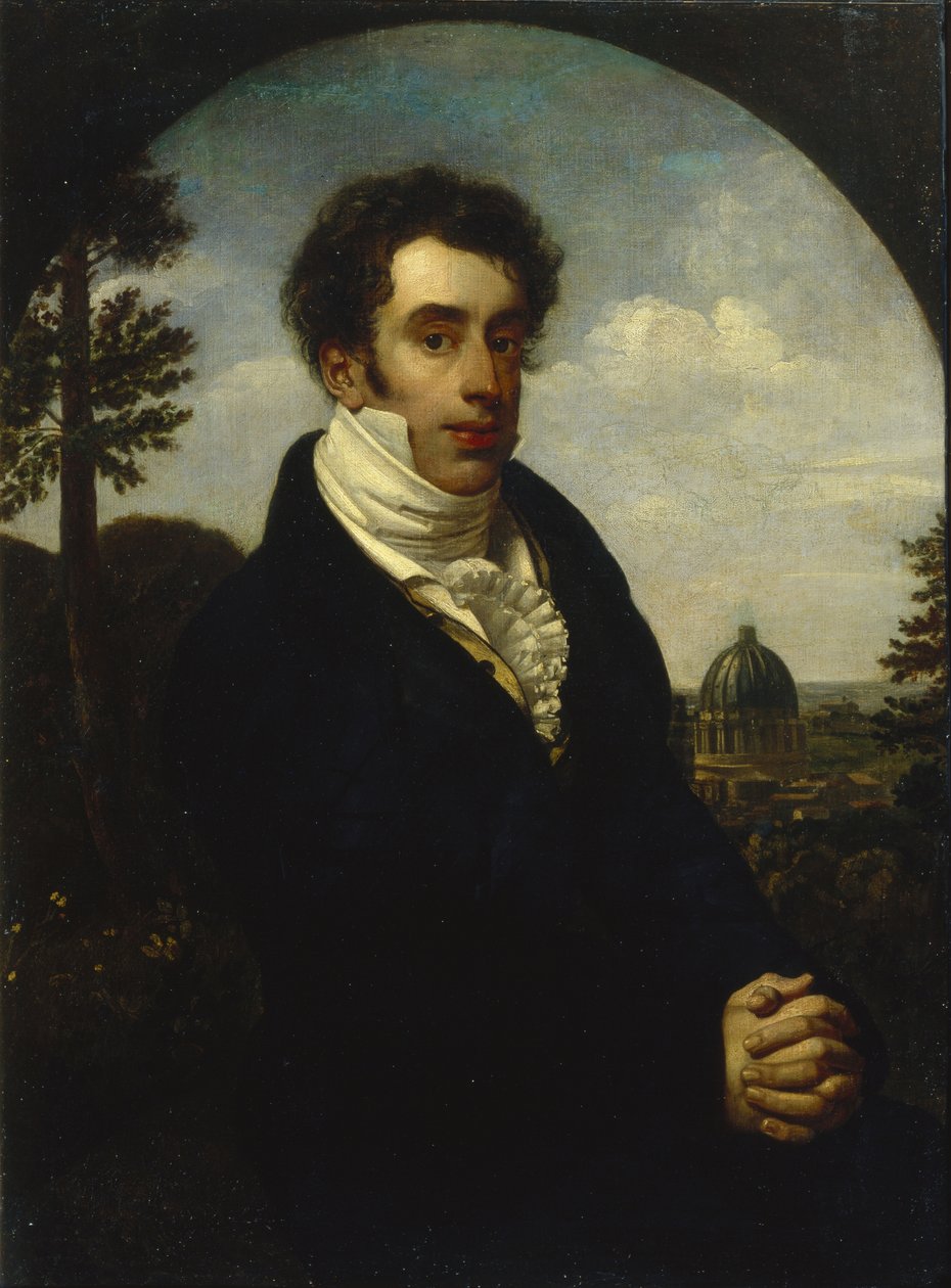 Portrait of Prince Alexander Mikhailovich Golitsyn by Orest Adamovich Kiprensky