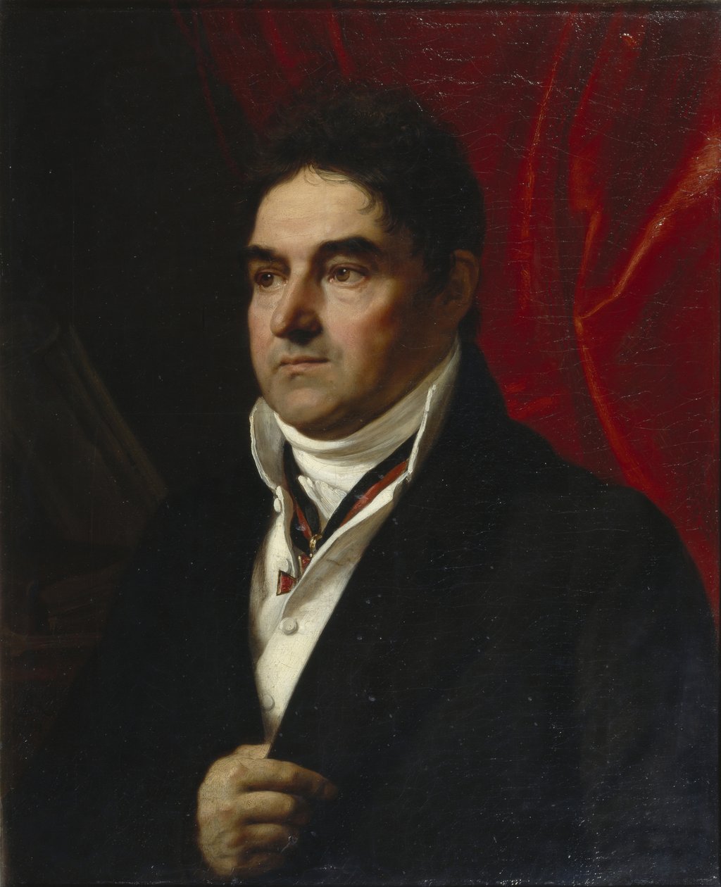 Portrait of Vasily Semyonovich Khvostov by Orest Adamovich Kiprensky