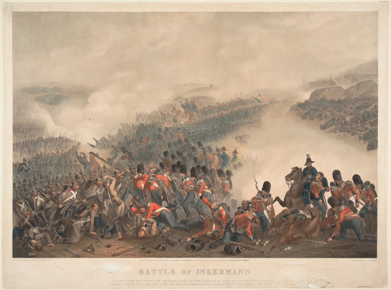 The Battle of Inkerman by Orlando Norie