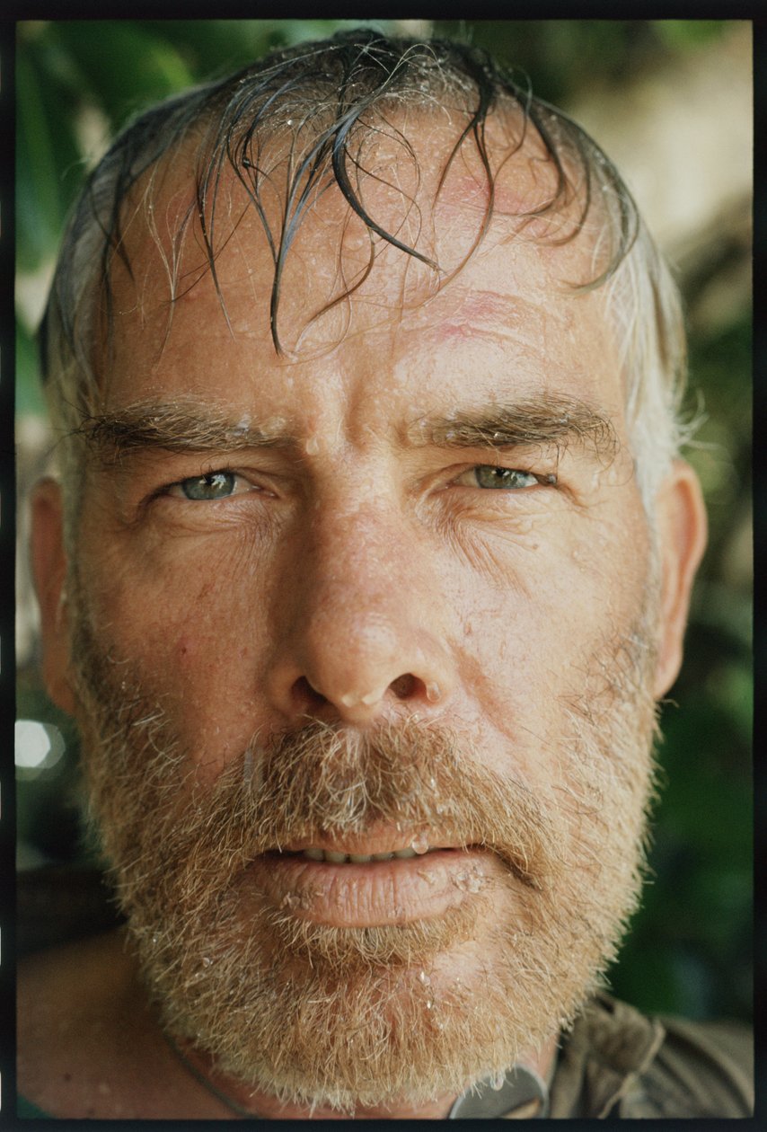 Lee Marvin on set for 