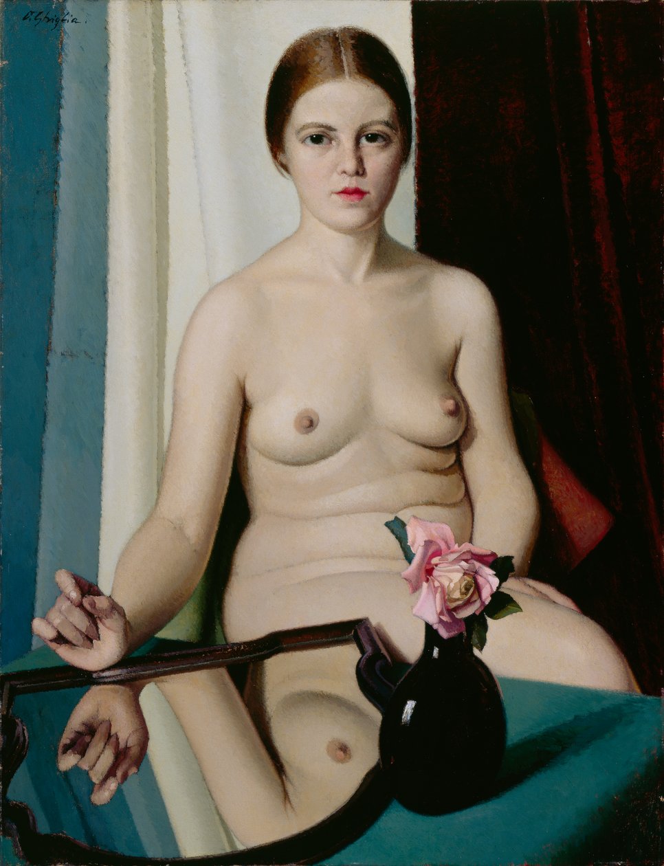 The Artificial Rose by Oscar Ghiglia