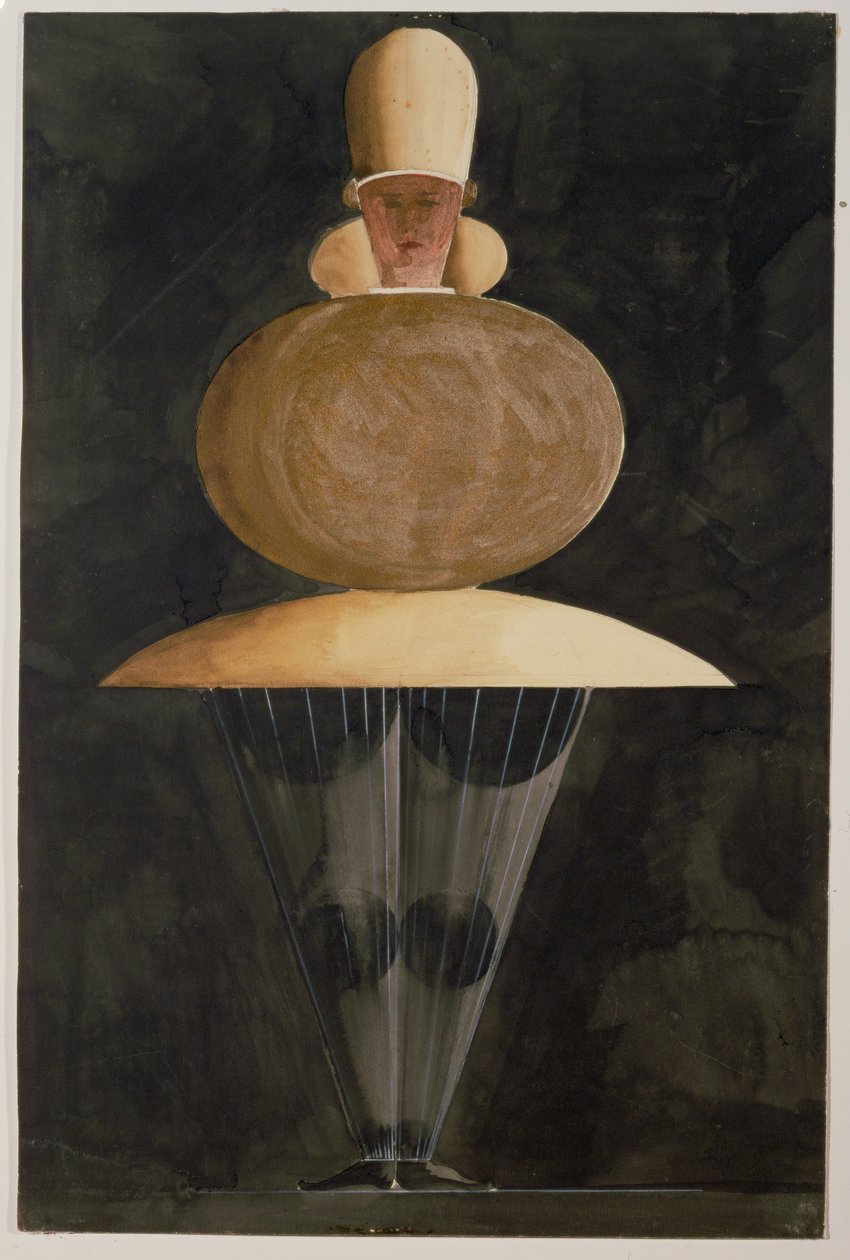 The Triadic Ballet (sketch) by Oskar Schlemmer
