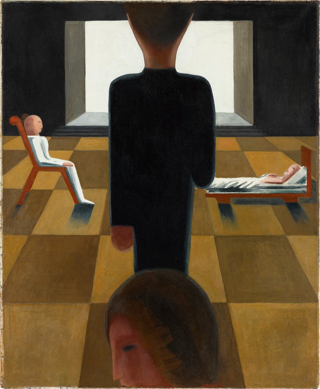 Rest Room, 1925 by Oskar Schlemmer: Premium art reproduction