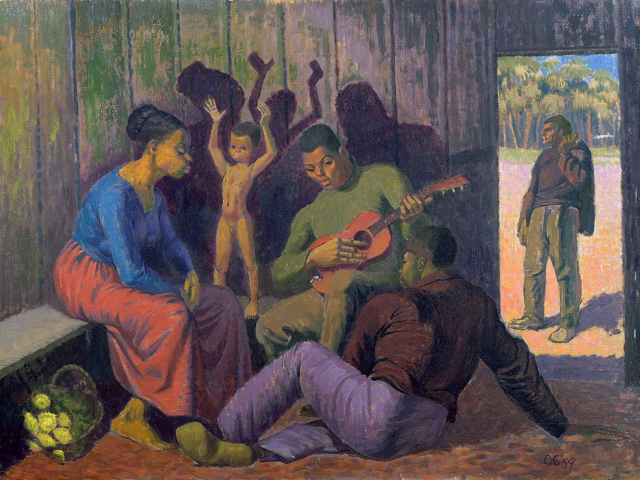 Black People Spiritual, 1959 by Osmund Caine