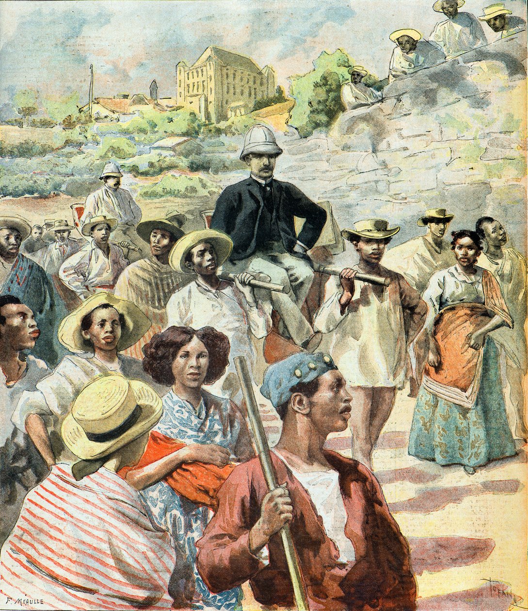 French Diplomat Charles Le Myre de Vilers by Oswaldo Tofani