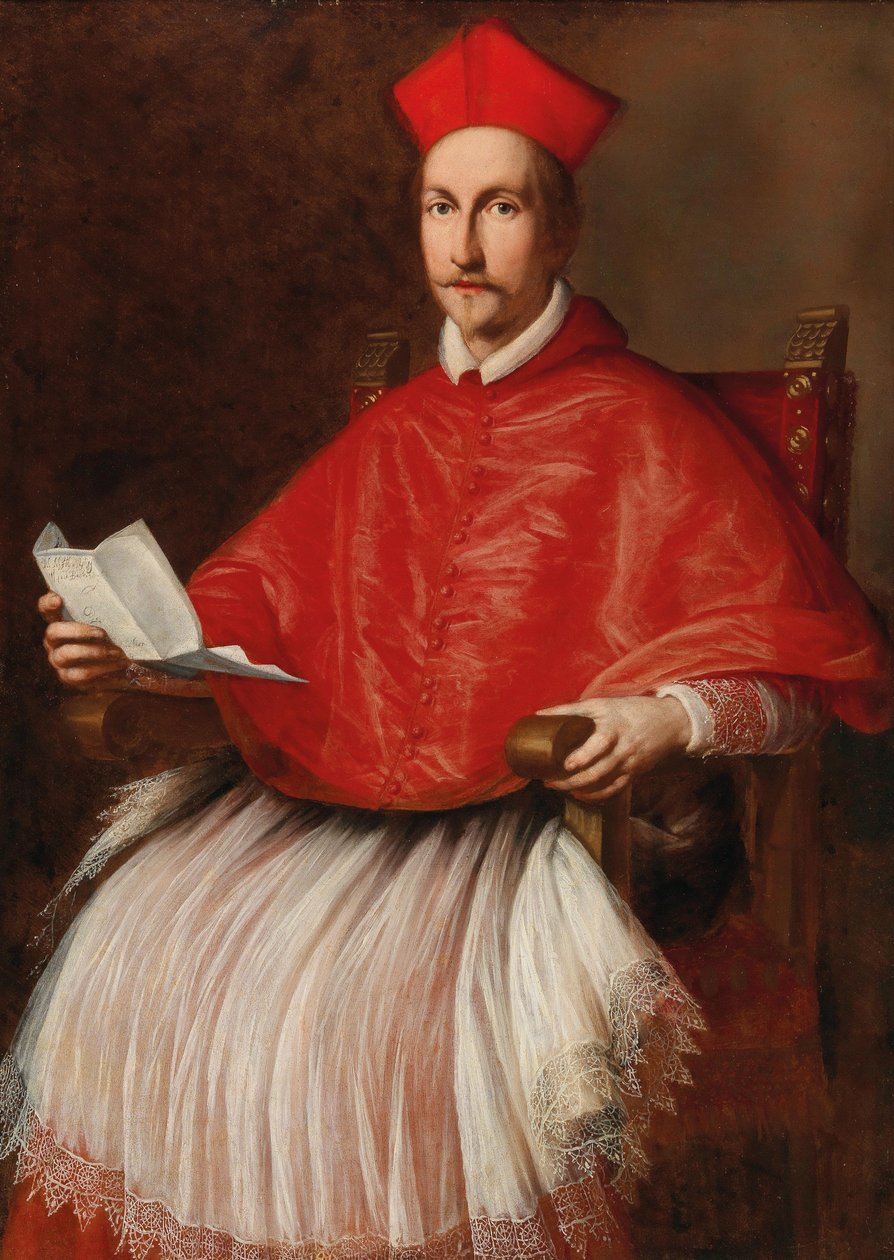 Portrait of Cardinal Francesco Barberini by Ottavio Maria Leoni