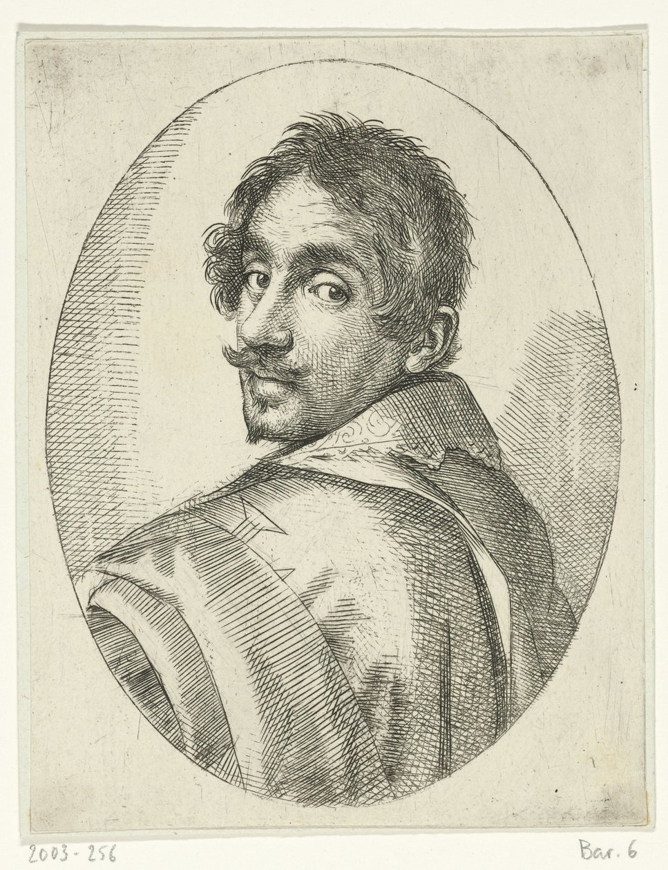 Self-Portrait of Ottavio Leoni by Ottavio Mario Leoni