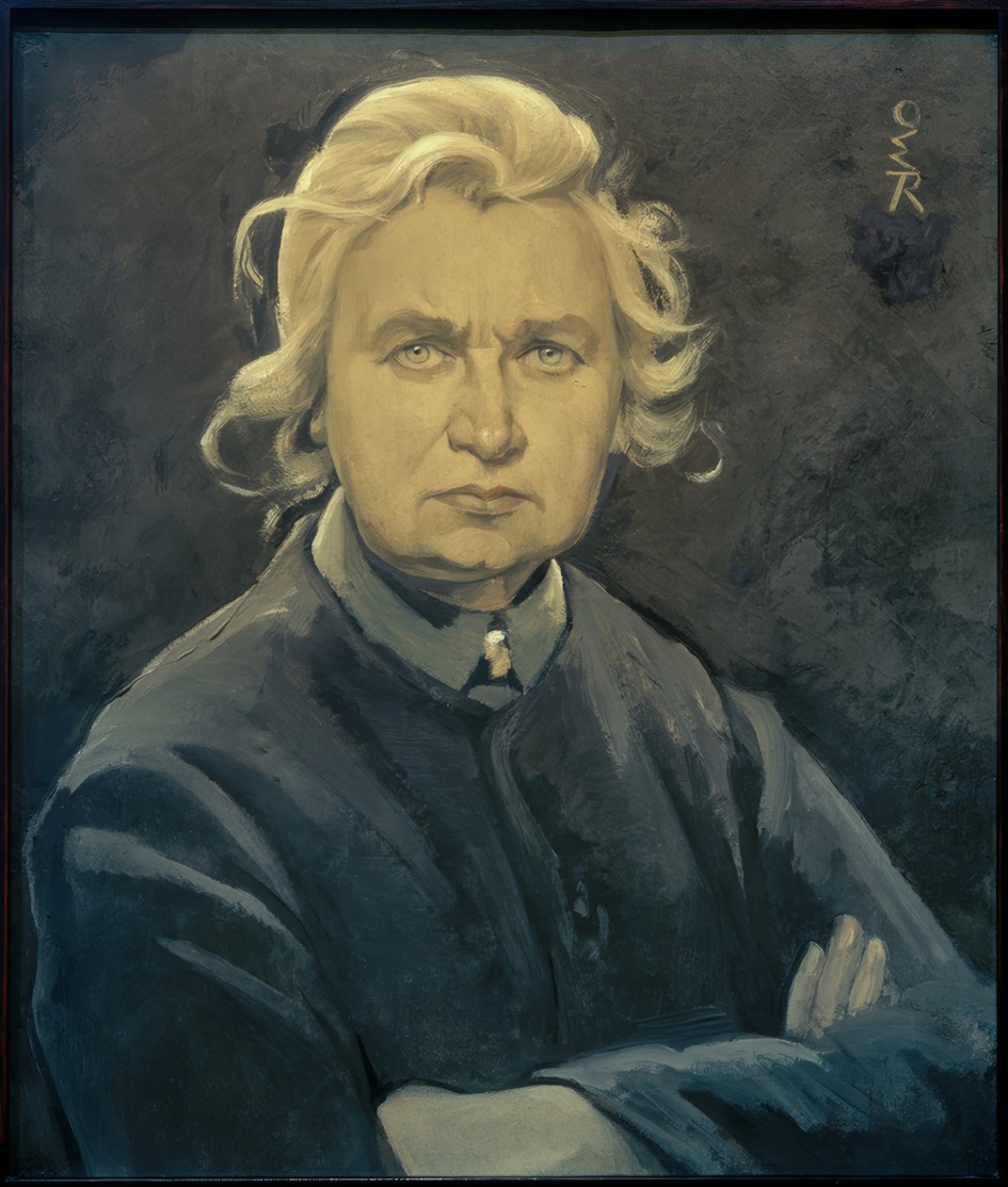 Ottilie W. Roederstein, Self-Portrait 1926 by Ottilie Roederstein