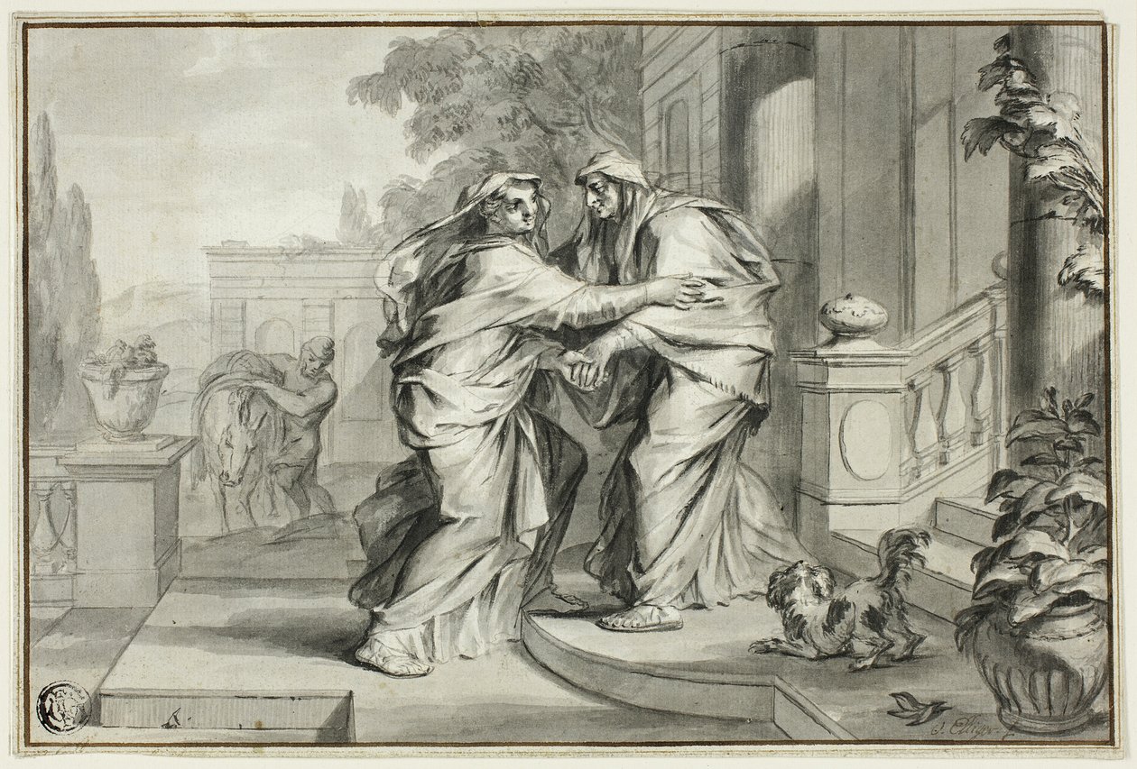 The Visitation by Ottmar Elliger the Younger