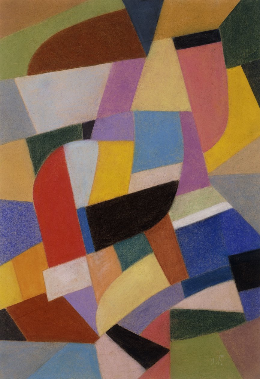 Composition by Otto Freundlich