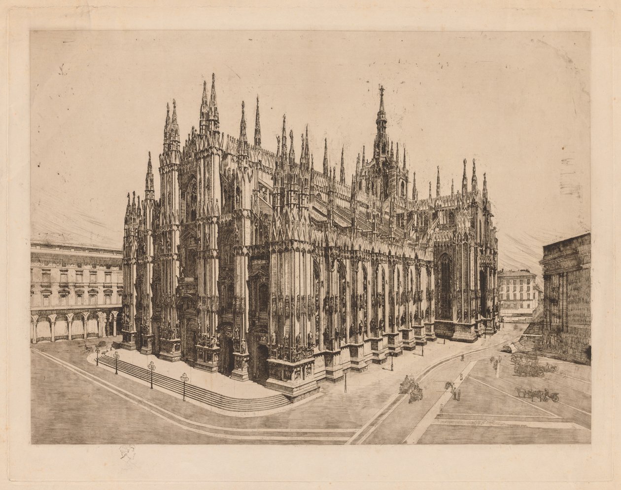 Cathedral, Milan by Otto H. Bacher