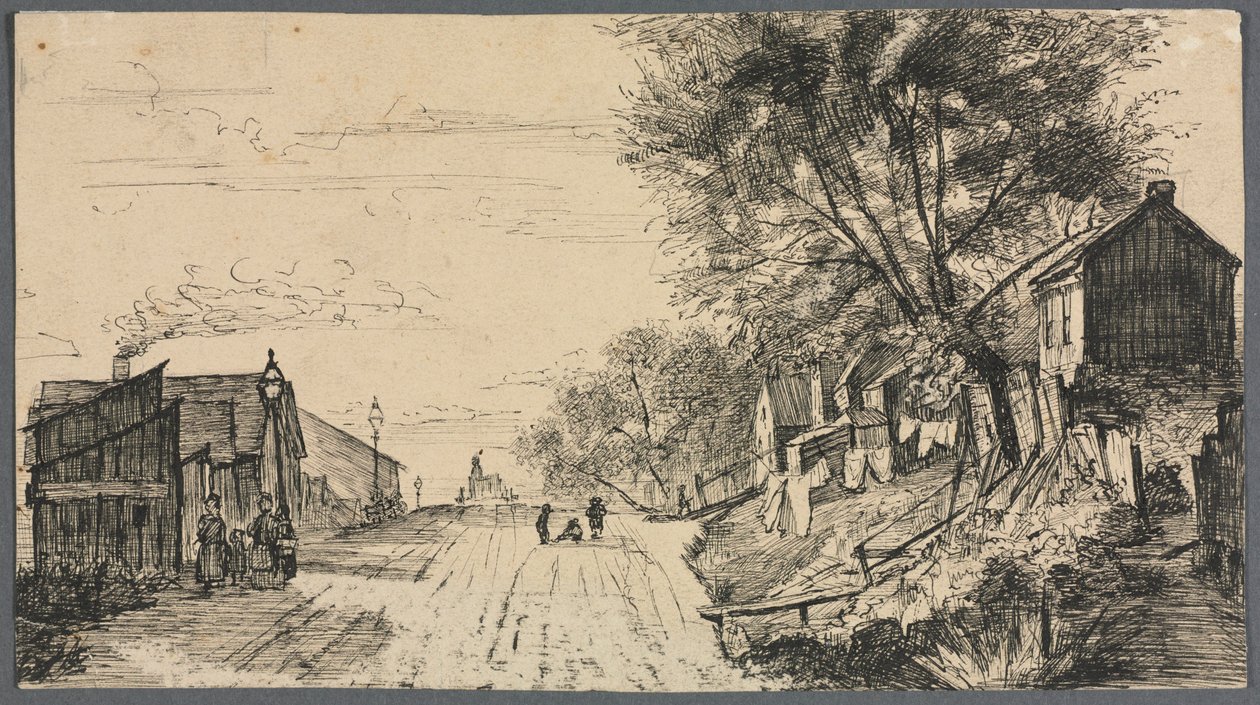 Spring Street, Cleveland by Otto H. Bacher