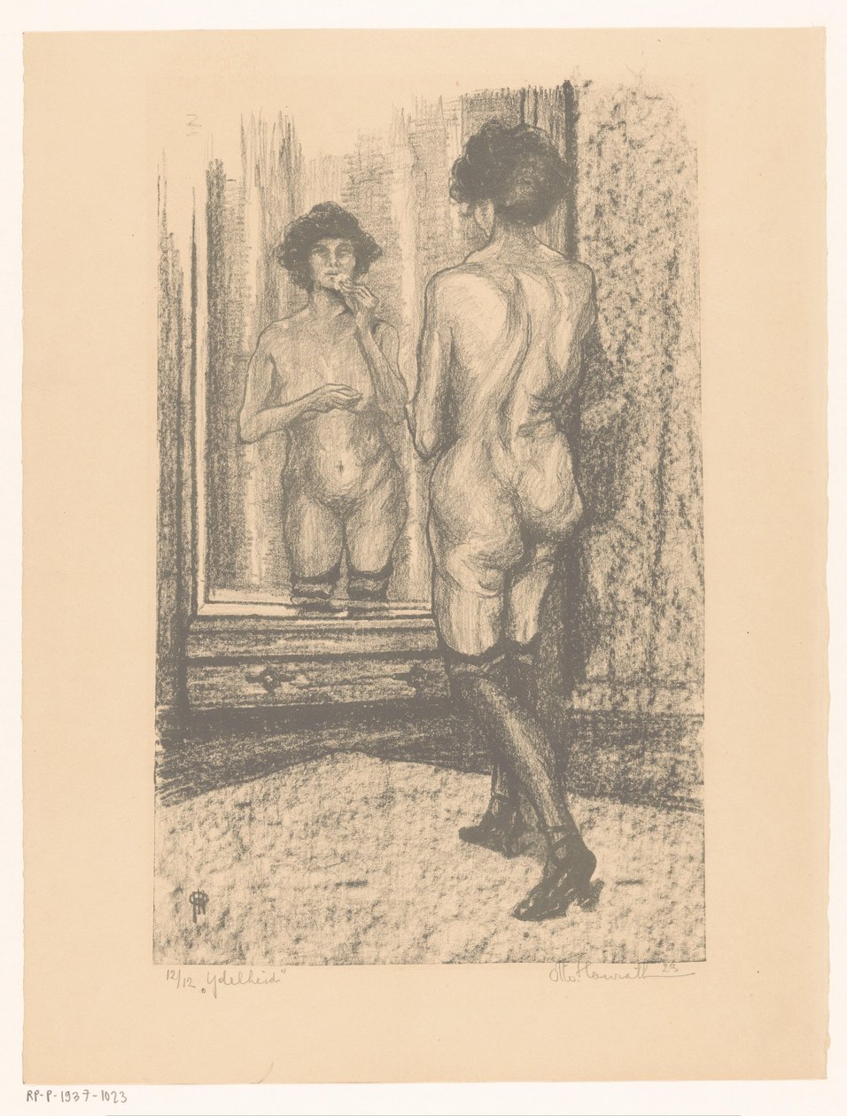 Vanity (original title on object) by Otto Hanrath (signed by artist)