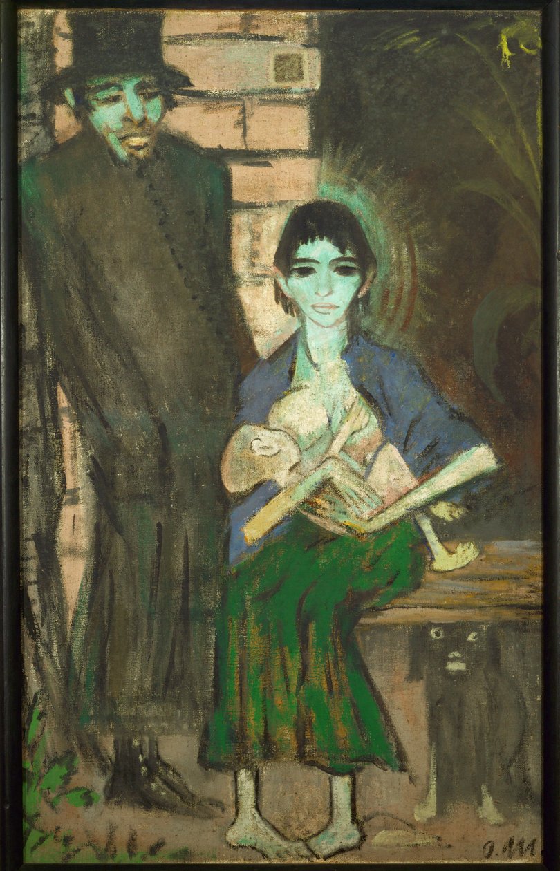 Gypsy Family by Otto Muller or Mueller