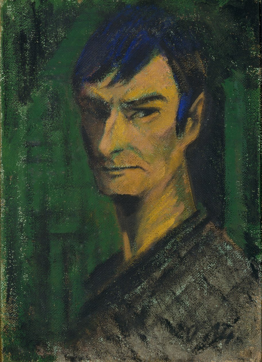 Self Portrait, c. 1921 by Otto Muller or Mueller