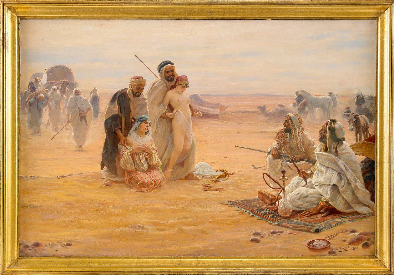 The Slave Market by Otto Pilny