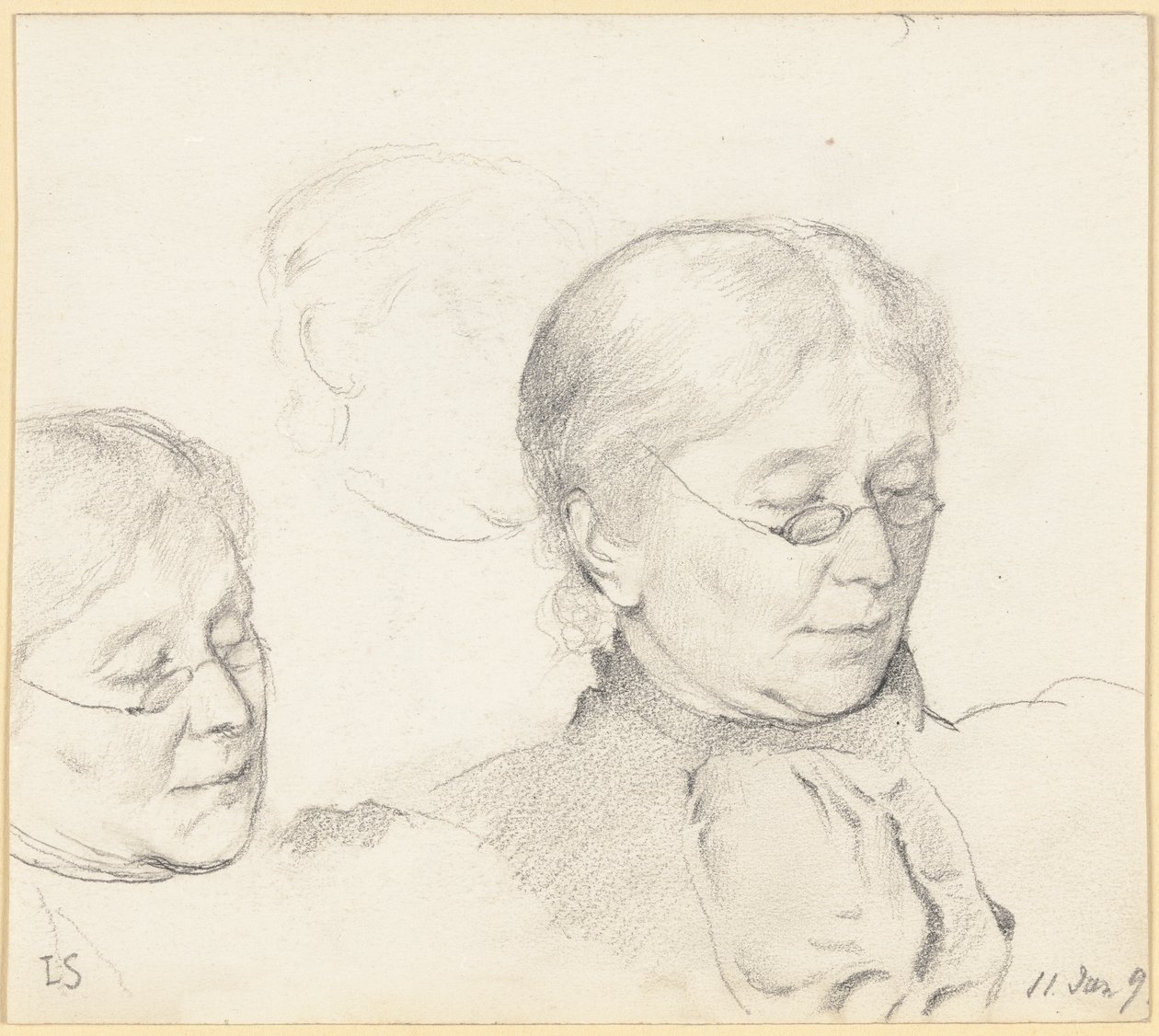 Luise Scholderer by Otto Scholderer